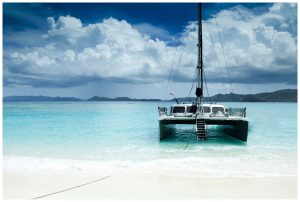 sail boat kekoa on st john