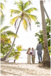husband and wife on oppenheimer beach
